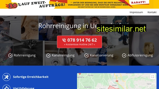 rohrreinigung-uetendorf.ch alternative sites