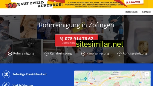 rohrreinigung-zofingen.ch alternative sites