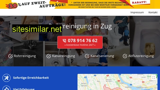 rohrreinigungzug.ch alternative sites