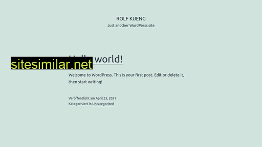 rolfkueng.ch alternative sites