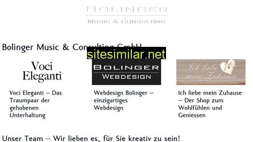 romanbolinger.ch alternative sites