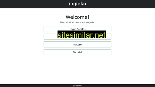 Ropeko similar sites
