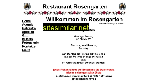 rosegarten.ch alternative sites