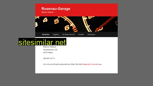 rosenau-garage.ch alternative sites