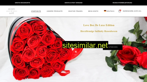 rosesdeluxe.ch alternative sites