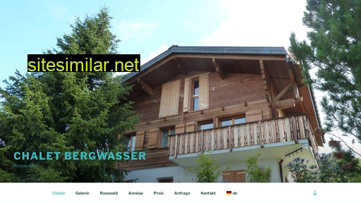 rosswald-bergwasser.ch alternative sites