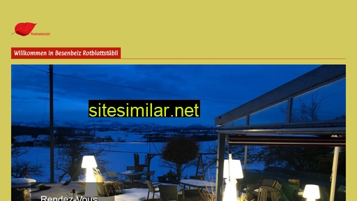 rotblattstuebli.ch alternative sites