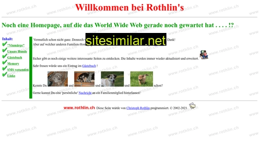 rothlin.ch alternative sites