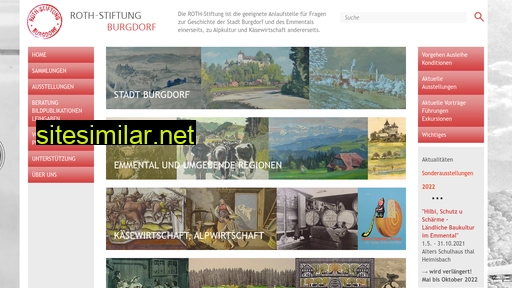 rothstiftung.ch alternative sites
