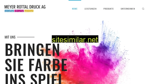 rottaldruck.ch alternative sites
