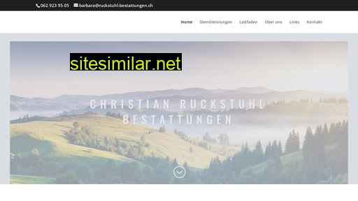 ruckstuhl-bestattungen.ch alternative sites