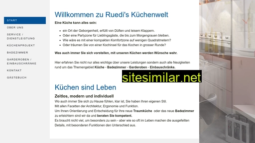 ruediskuechenwelt.ch alternative sites