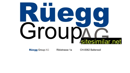 ruegg-group.ch alternative sites