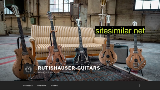 Rutishauser-guitars similar sites