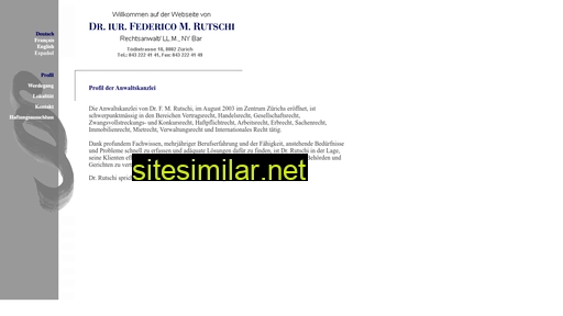 rutschilaw.ch alternative sites