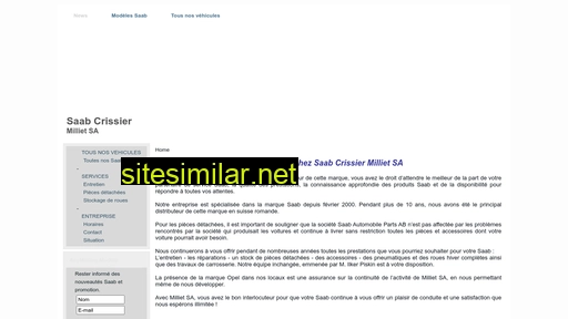 Saab-crissier similar sites