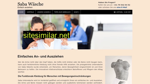 saba-waesche.ch alternative sites