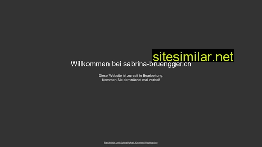 sabrina-bruengger.ch alternative sites