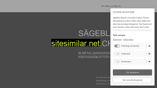 saegeblatt-shop.ch alternative sites