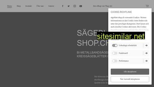 saegeblattshop.ch alternative sites
