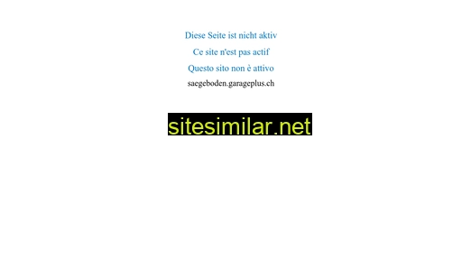 saegeboden.ch alternative sites