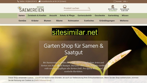 saemereien.ch alternative sites