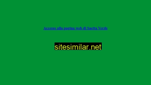 saettaverde.ch alternative sites