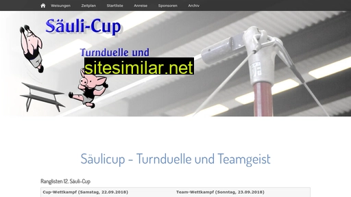saeulicup.ch alternative sites