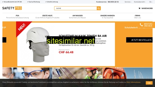 safety-pro.ch alternative sites