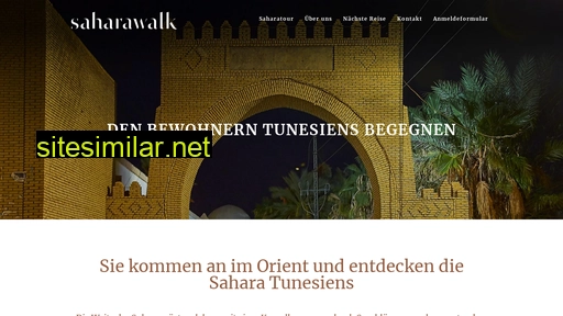 saharawalk.ch alternative sites