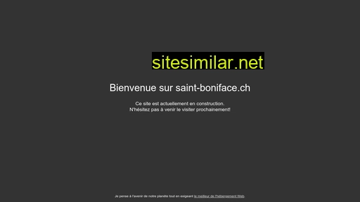 saint-boniface.ch alternative sites
