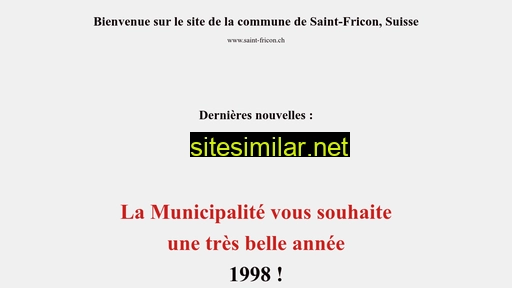 saint-fricon.ch alternative sites
