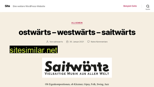 saitwaerts.ch alternative sites