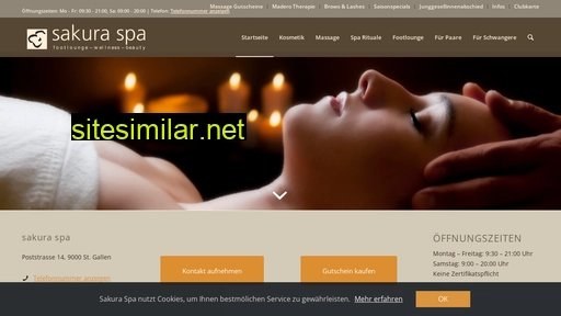 sakura-spa.ch alternative sites