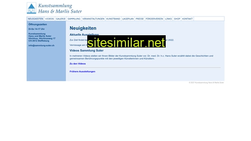 sammlung-suter.ch alternative sites