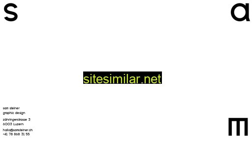 samsteiner.ch alternative sites