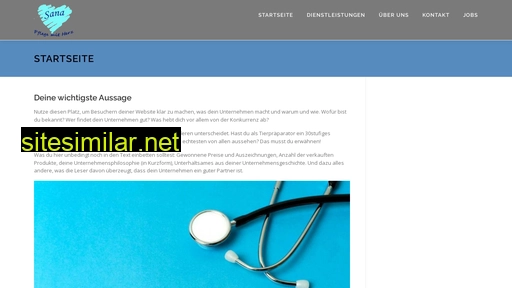 sanapflege.ch alternative sites