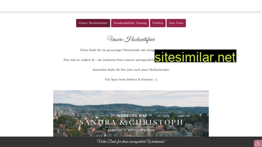 sandraundchristoph.ch alternative sites