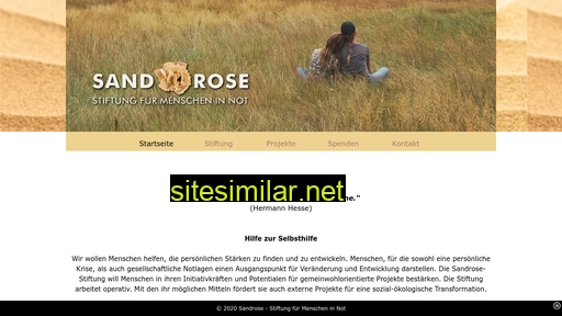 sandrose.ch alternative sites