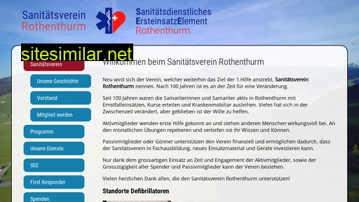 sanitaet-rothenthurm.ch alternative sites