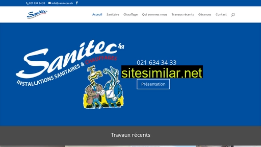 sanitecsa.ch alternative sites
