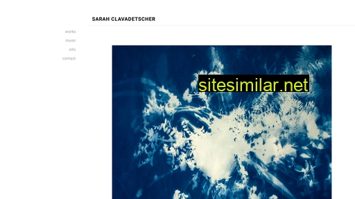 sarahclavadetscher.ch alternative sites