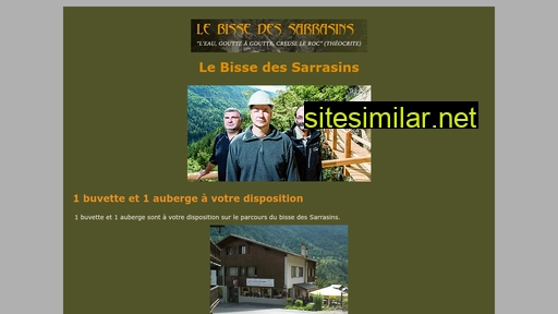 sarrasins.ch alternative sites