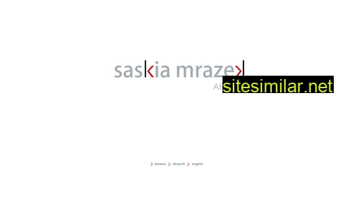 saskiamrazek.ch alternative sites