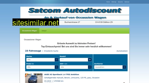 satcomm.ch alternative sites