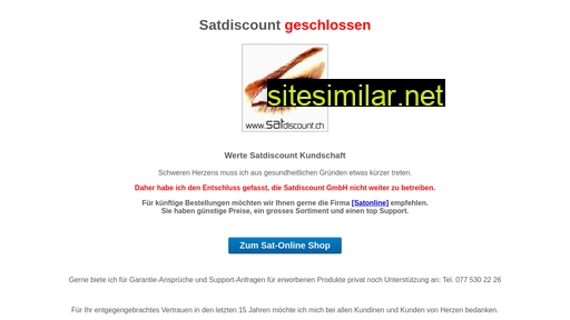 satdiscount.ch alternative sites