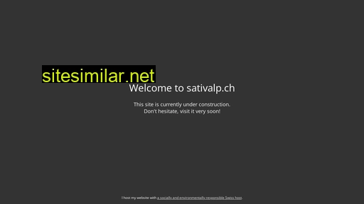 sativalp.ch alternative sites