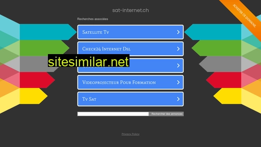 sat-internet.ch alternative sites