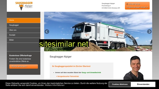 saugbagger-alpiger.ch alternative sites