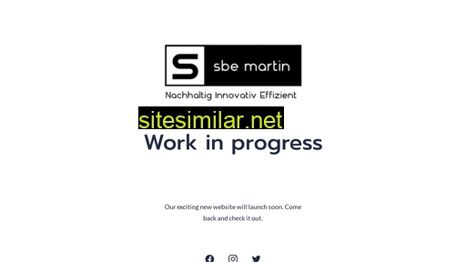 sbe-martin.ch alternative sites